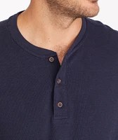 Henley Sweatshirt- FINAL SALE