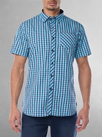 Men's casual short sleeve shirt