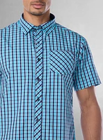 Men's casual short sleeve shirt