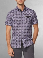 Men's casual short sleeve shirt