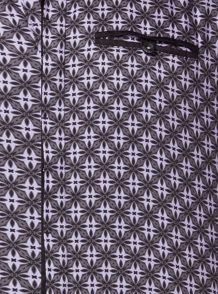 Men's casual short sleeve shirt