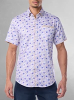 Men's casual short sleeve shirt