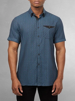 Chemise décontractée à manches courtes pour hommes