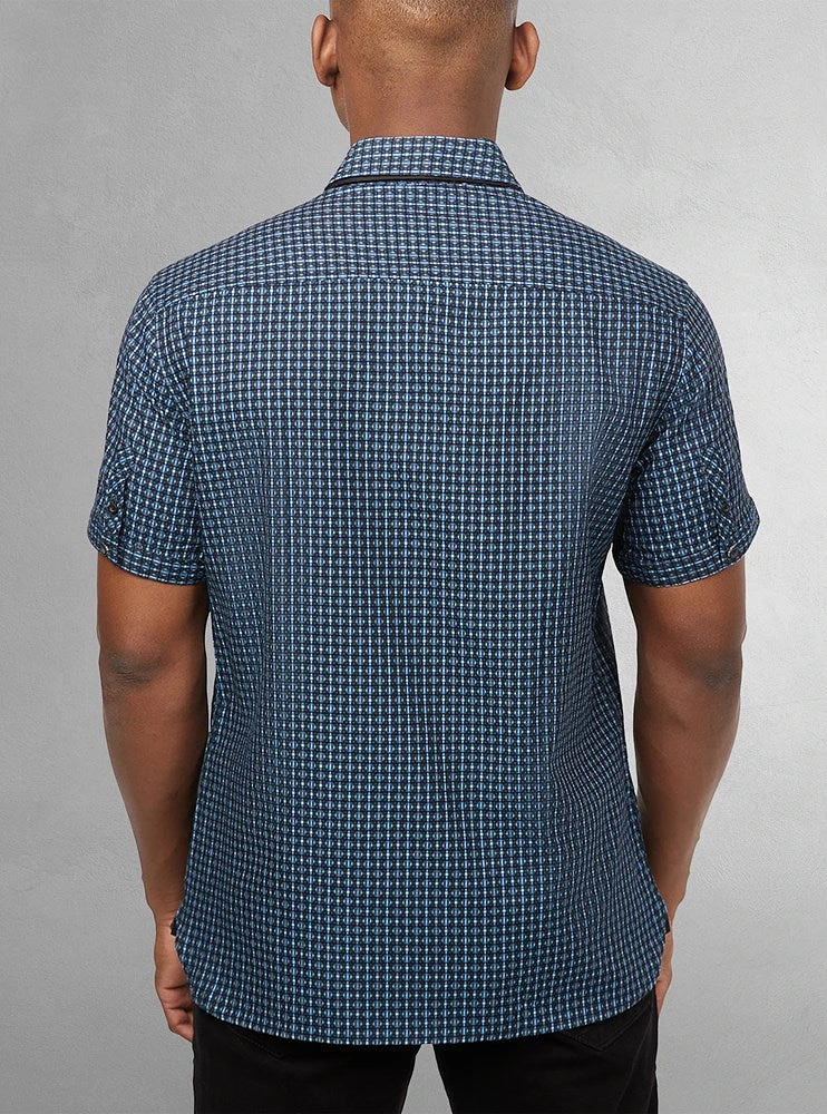 Chemise décontractée à manches courtes pour hommes