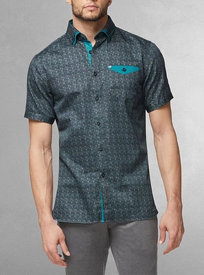 Chemise décontractée à manches courtes pour hommes