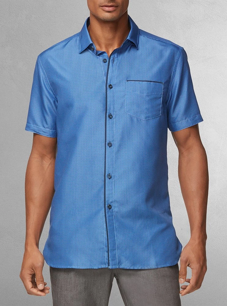 Chemise décontractée à manches courtes pour hommes
