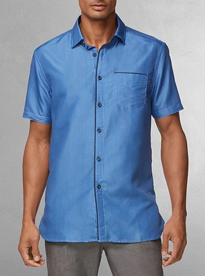Chemise décontractée à manches courtes pour hommes