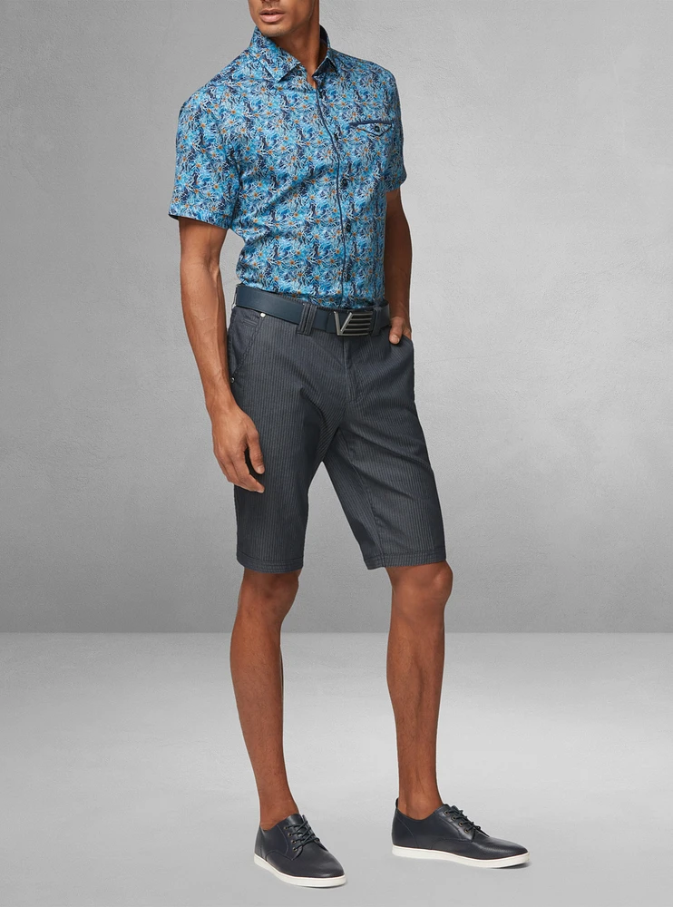 Chemise décontractée à manches courtes pour hommes