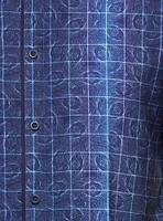 Men's casual short sleeve stretch shirt
