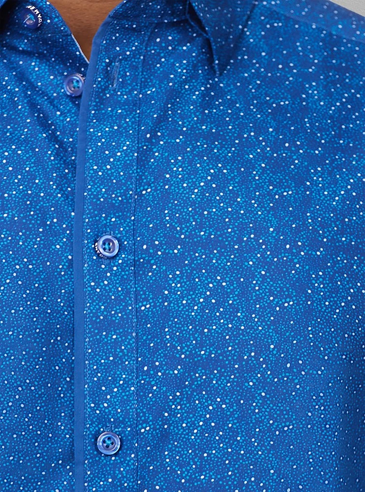 Men's casual short sleeve shirt