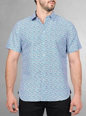 Chemise décontractée à manches courtes pour hommes