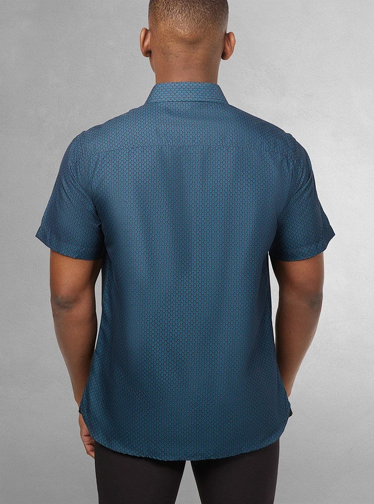 Chemise décontractée à manches courtes pour hommes