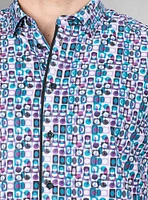 Men's casual short sleeve stretch shirt