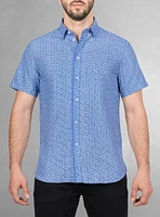 Chemise décontractée à manches courtes pour hommes