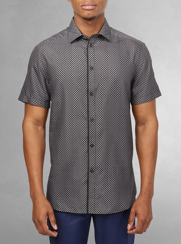 Chemise décontractée à manches courtes pour hommes