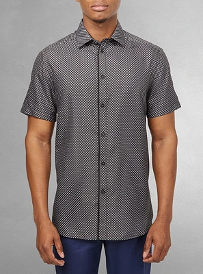 Men's casual short sleeve shirt