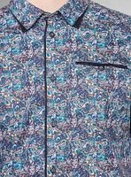 Men's casual short sleeve stretch shirt