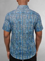 Men's casual short sleeve shirt