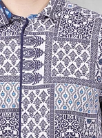 Chemise décontractée en stretch à manches courtes pour hommes