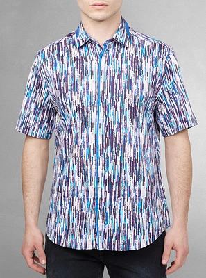 Chemise décontractée à manches courtes pour hommes
