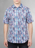 Men's casual short sleeve shirt