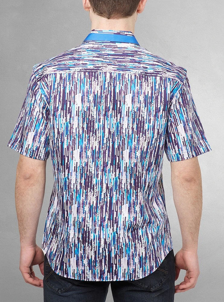 Men's casual short sleeve shirt