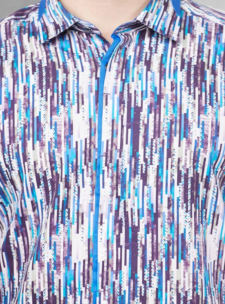 Men's casual short sleeve shirt