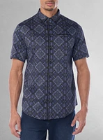 Chemise décontractée à manches courtes pour hommes