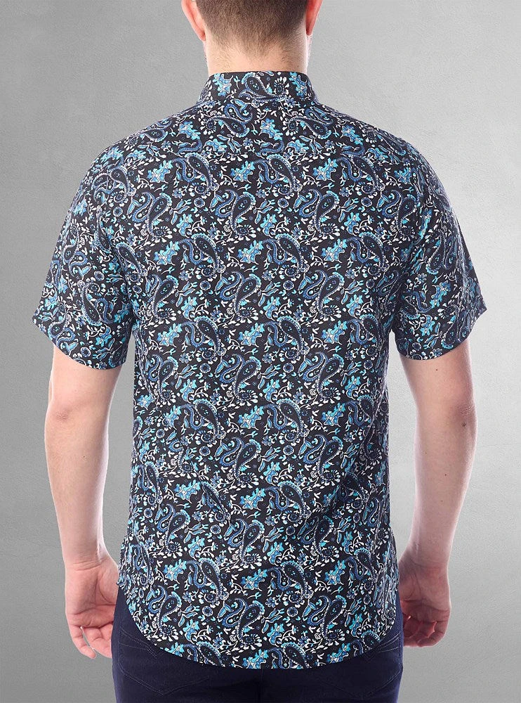 Chemise décontractée à manches courtes pour hommes