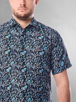 Chemise décontractée à manches courtes pour hommes