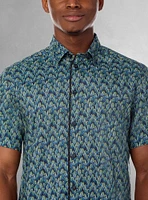 Men's casual short sleeve shirt