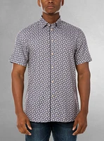 Men's casual short sleeve shirt