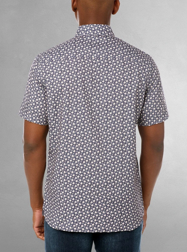 Men's casual short sleeve shirt