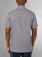 Men's casual short sleeve shirt