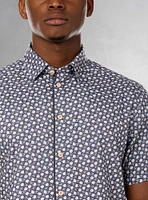 Men's casual short sleeve shirt