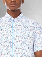 Chemise décontractée à manches courtes pour hommes