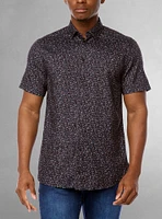 Men's casual short sleeve shirt