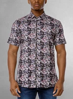Men's casual short sleeve shirt
