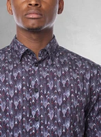 Men's casual short sleeve stretch shirt