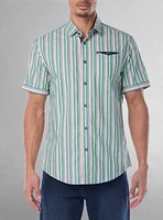 Men's casual short sleeve shirt