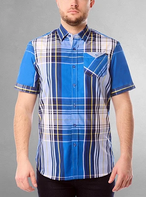 Men's casual short sleeve shirt