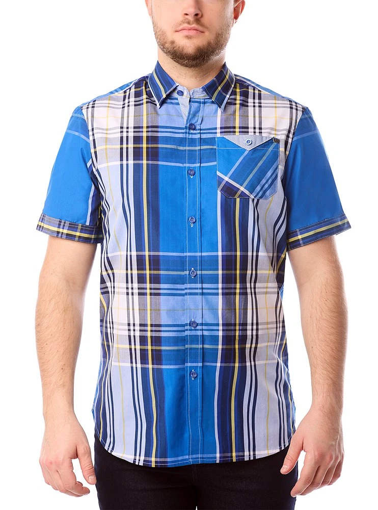 Chemise décontractée à manches courtes pour hommes