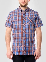 Chemise décontractée à manches courtes pour hommes