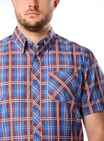 Chemise décontractée à manches courtes pour hommes