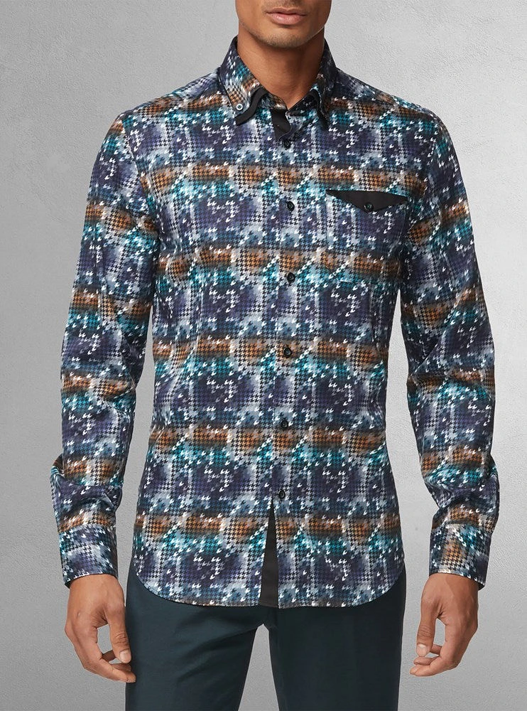 Chemise décontractée à manches longues pour hommes