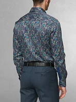 Men's casual long sleeve stretch shirt