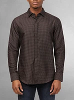 Chemise de fin d'études décontractée à manches longues pour hommes