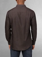 Chemise de fin d'études décontractée à manches longues pour hommes
