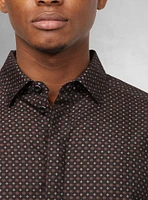 Chemise de fin d'études décontractée à manches longues pour hommes