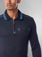Polo à manches longues pour hommes